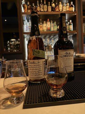 Comparing Booker's and Old Forester 150th