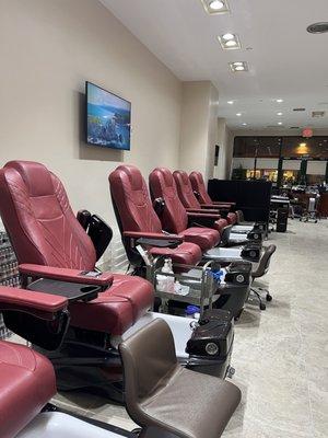 Ponderan Pedicure chairs