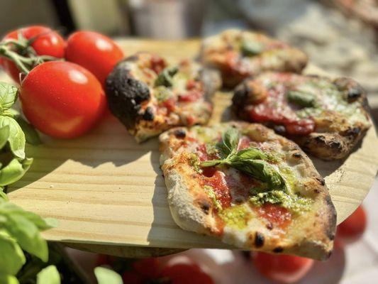 Flatbread pizzas