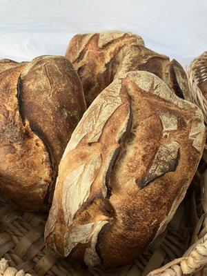 Our Ciabatta ( country bread) is great for soups and stews.