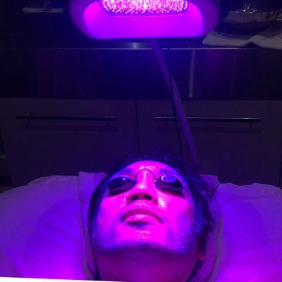 This LED facial saves me... Thank you Cheryl.