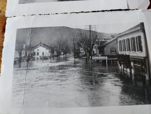 Flood of March 1936, main street Duncannon, Pa.