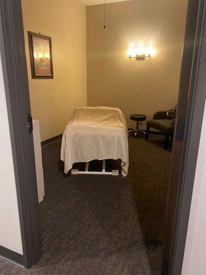 Massage room