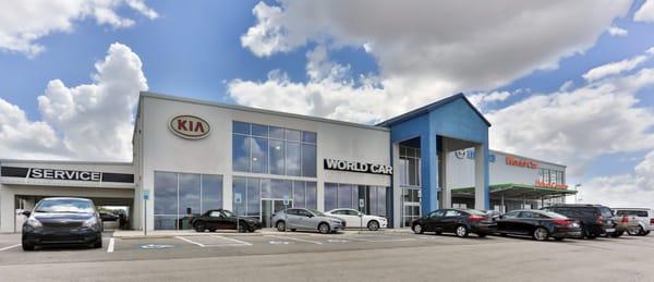 World Car Kia New Braunfels exterior