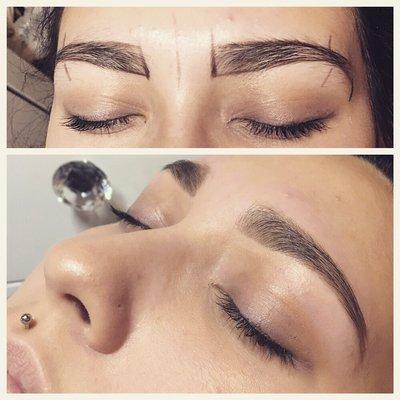 I'm a brow perfectionist!  I measure every client, every appointment