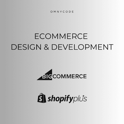 Ecommerce Design & Development