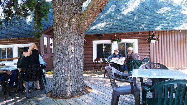 Patio at Talleys