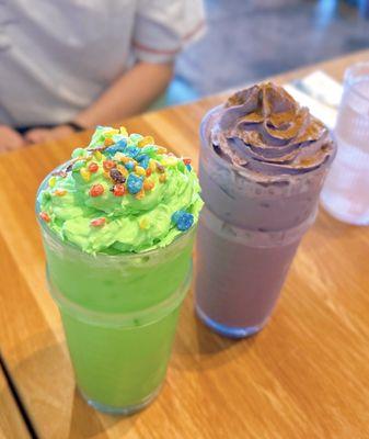 Buco Pandan Drink, Ube Horchata