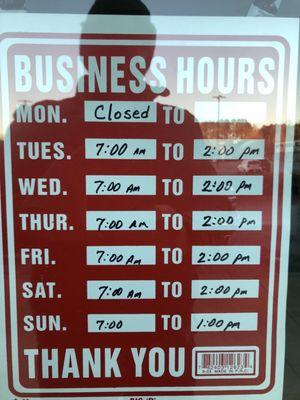 Business Hours