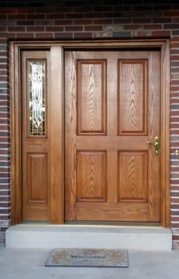 Beautiful New Therma-Tru Entry Door!!