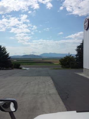 View from the shipping docks 08/21/14