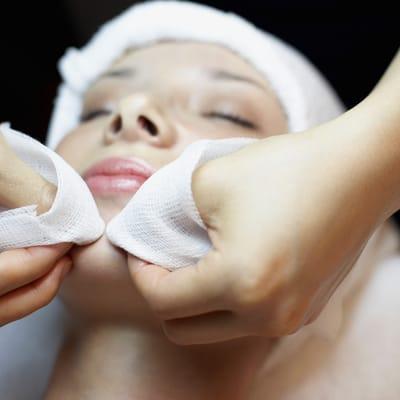 Microdermabrasion Facial, yummy.