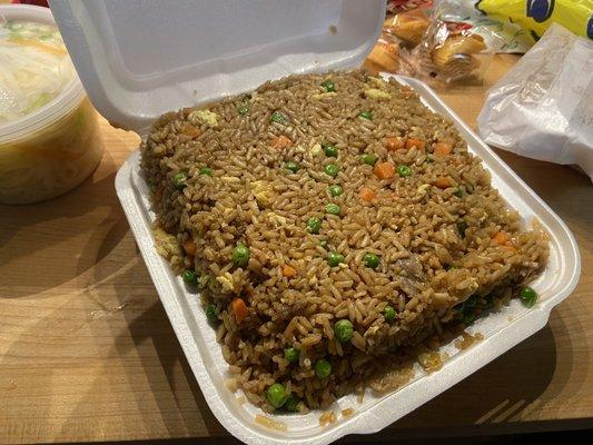 An order of fried rice