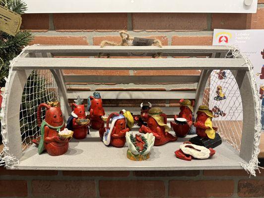 Lobster Nativity scene - LOL, only in Boston