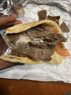 Post-bite Gyro