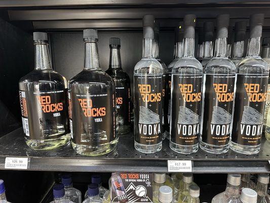 Yes! They just got in the Red Rocks Vodka. So smooth