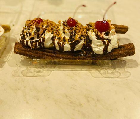 Churros split