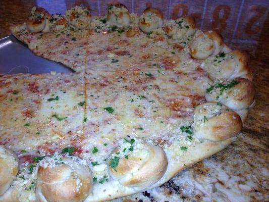 Garlic Knot Pizza