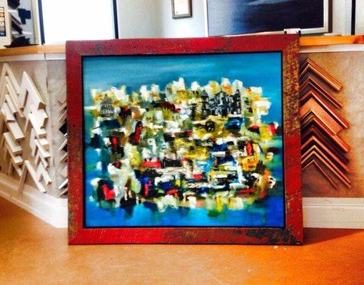 We offer original reclaimed Salvaged Barn Wood Frames! From barns all over the United States!