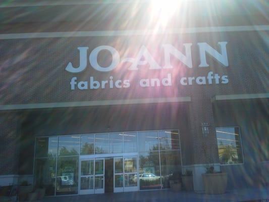 Jo-Ann Fabric & Craft Store Front, Pacific Commons Shopping Center, Fremont, CA.