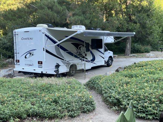 Camping at Cerro Alto Campground in Los Padres National Forrest