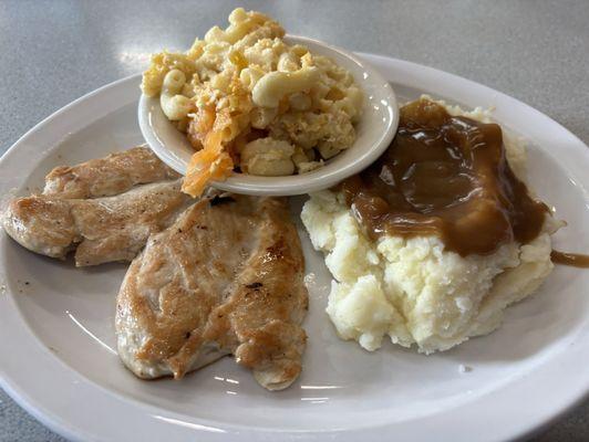 Grilled Marinated Chicken Lunch Platter with 2 Sides