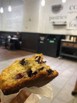 Lavender blueberry scone