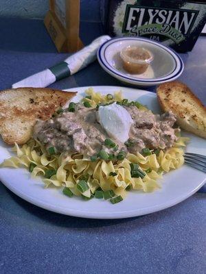 Beef Stroganoff