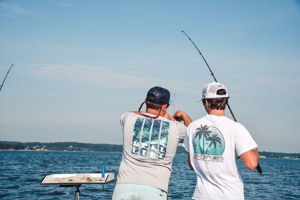 Charter Fishing on the Chesapeake Bay