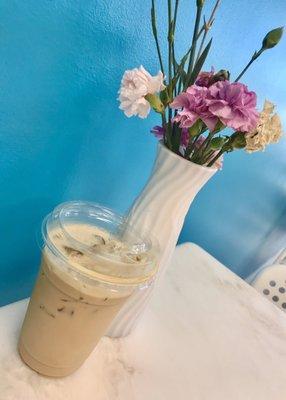 Iced latte - Toffee almond - very good!!