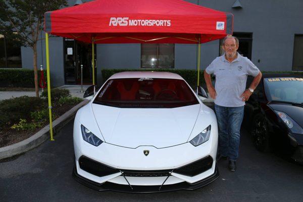 Valentino Balboni approves the project Lamborghini Huracan!