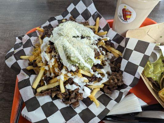 Carne asada fries