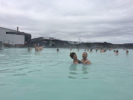 Blue Lagoon geothermal spa!