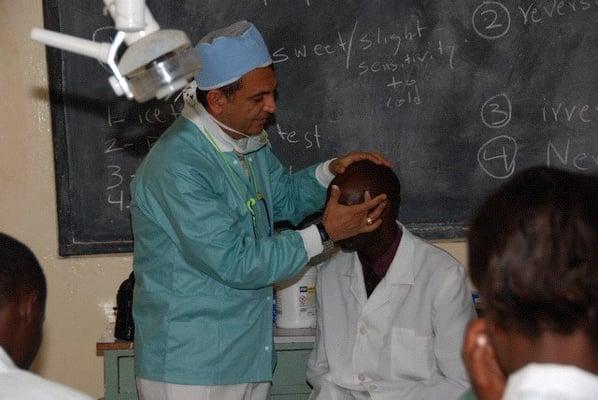 Teaching dental students in Zambia how to interpret referee pain , Aug 2007