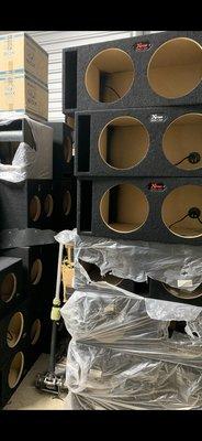 Heavy duty subwoofer boxes