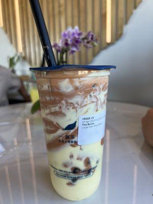 Thai Crème Brûlée Boba