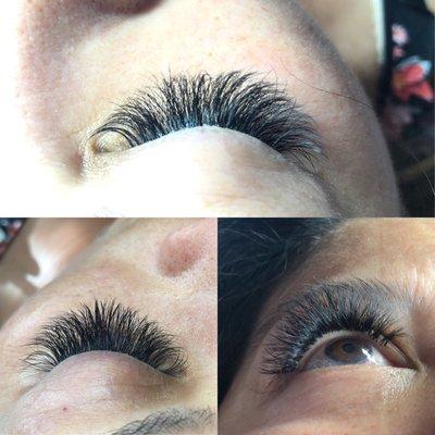 Eyelashes extensions by Moons