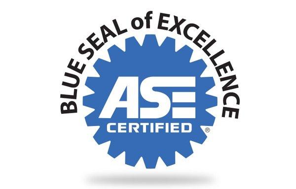 Reed's is ASE certified