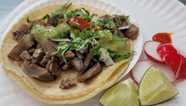 Lengua taco