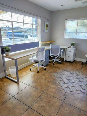 Large private office fully furnished.