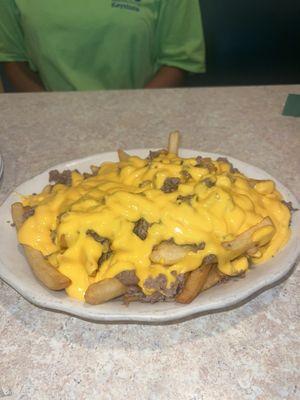 Cheesesteak fries