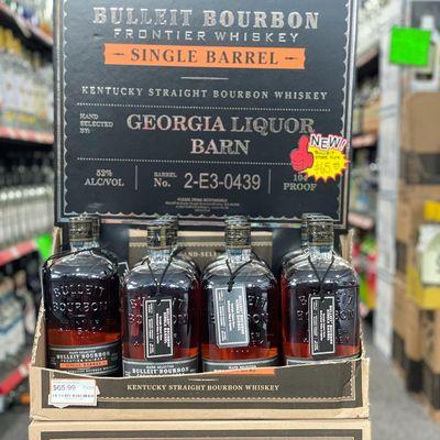 tasty, bbq spice, strawberry yeast, high rye store pick bourbon. $65.99