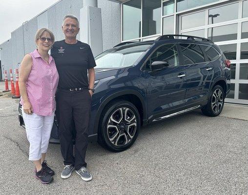 With our new Subaru at Ramsey Subaru of Des Moines!