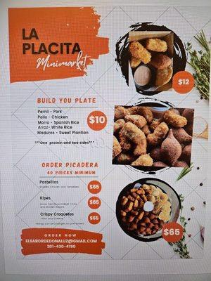 La Placita de Doña Luz Minimarket * Menu