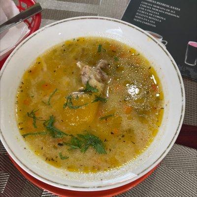 Sopa de pollo