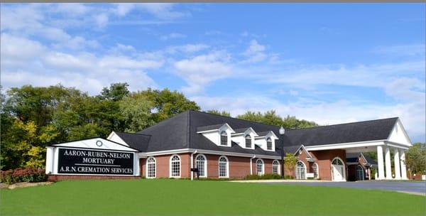 Our new building includes an on-site crematory and ample parking.