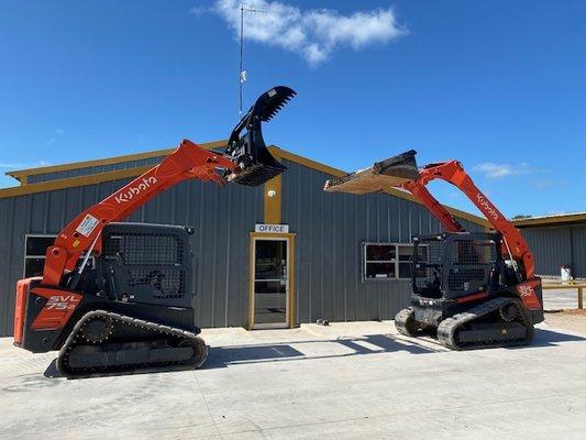 Come by and rent one of our skid steers!!