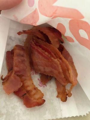 Just bacon no maple on it, what a rip off