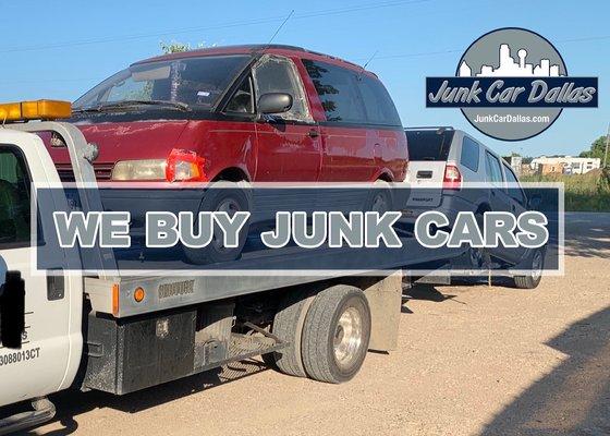 We buy junk cars