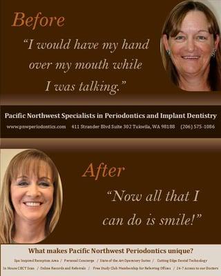 This new technology allows patients to have a new, natural-looking smile in just one day!